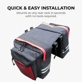 Waterproof Bicycle Rear Seat Pannier Bag